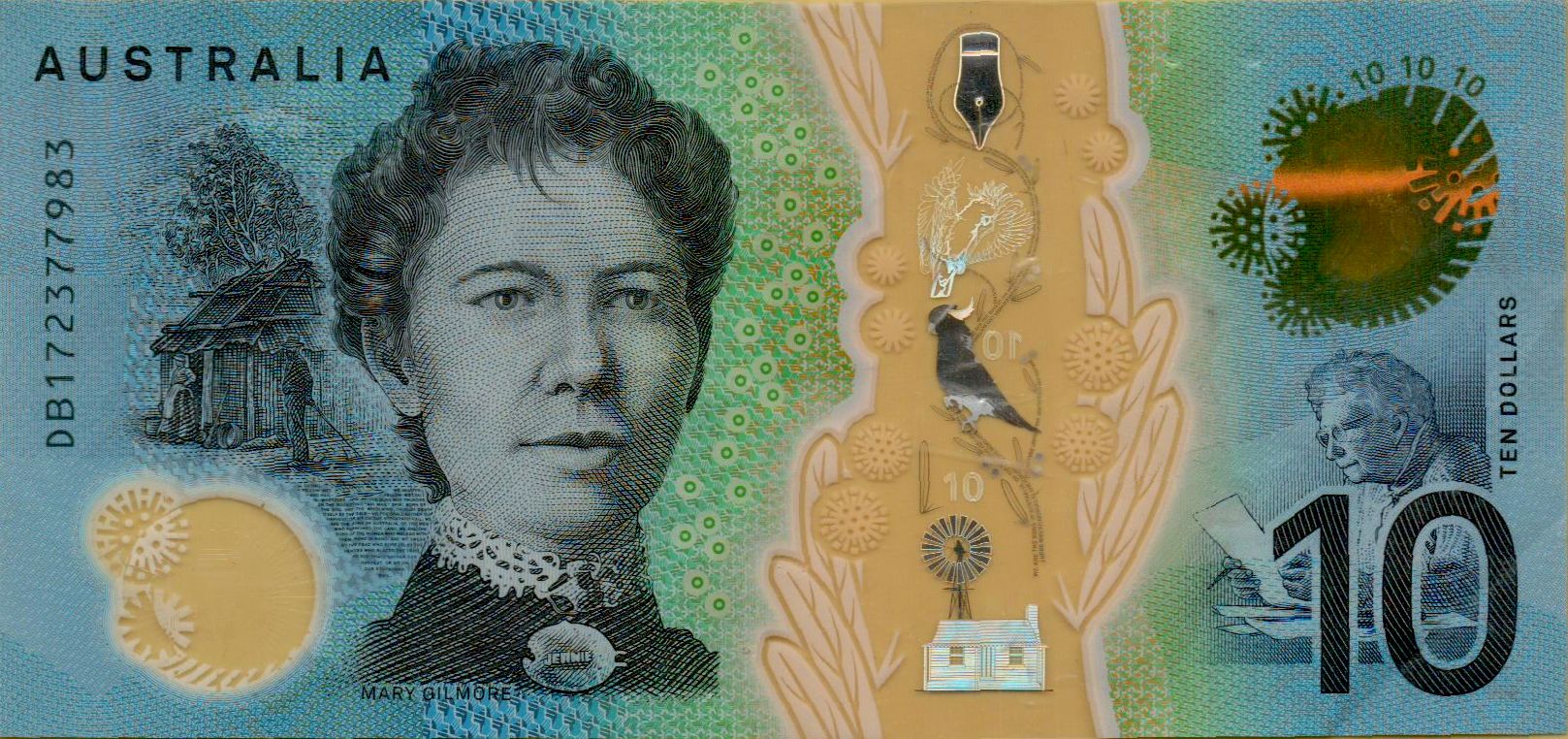 Australia 10 2017 XF+ P-63